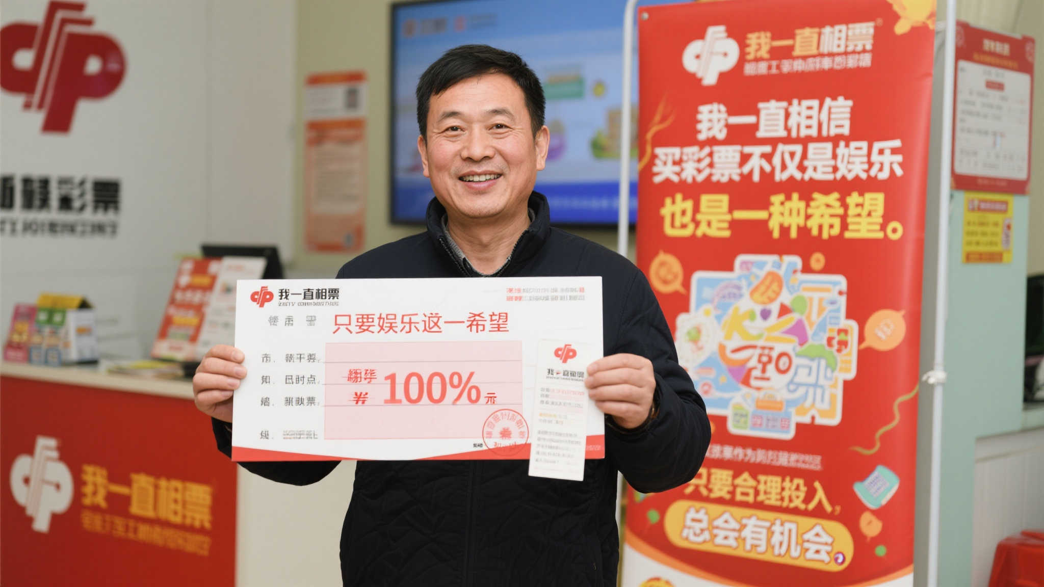 男子56元喜获双色球950万：曾多次中得小奖